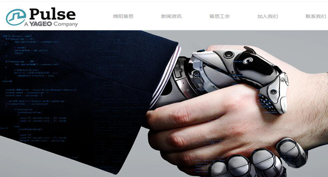西安某公司官方网站设计